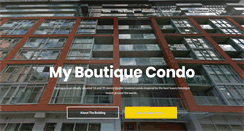 Desktop Screenshot of myboutiquecondo.com