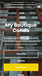 Mobile Screenshot of myboutiquecondo.com